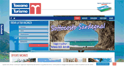 Desktop Screenshot of cooptoscanaturismo.it